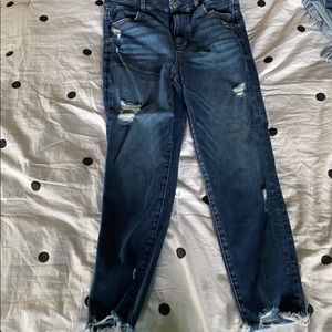 American Eagle crop jegging